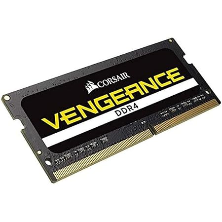 Corsair Vengeance Performance SODIMM Memory 32GB (2x16GB) DDR4 3200MHz CL22 Unbuffered for 8th Generation or Newer Intel Core i7, and AMD Ryzen 4000 Series Notebooks Black