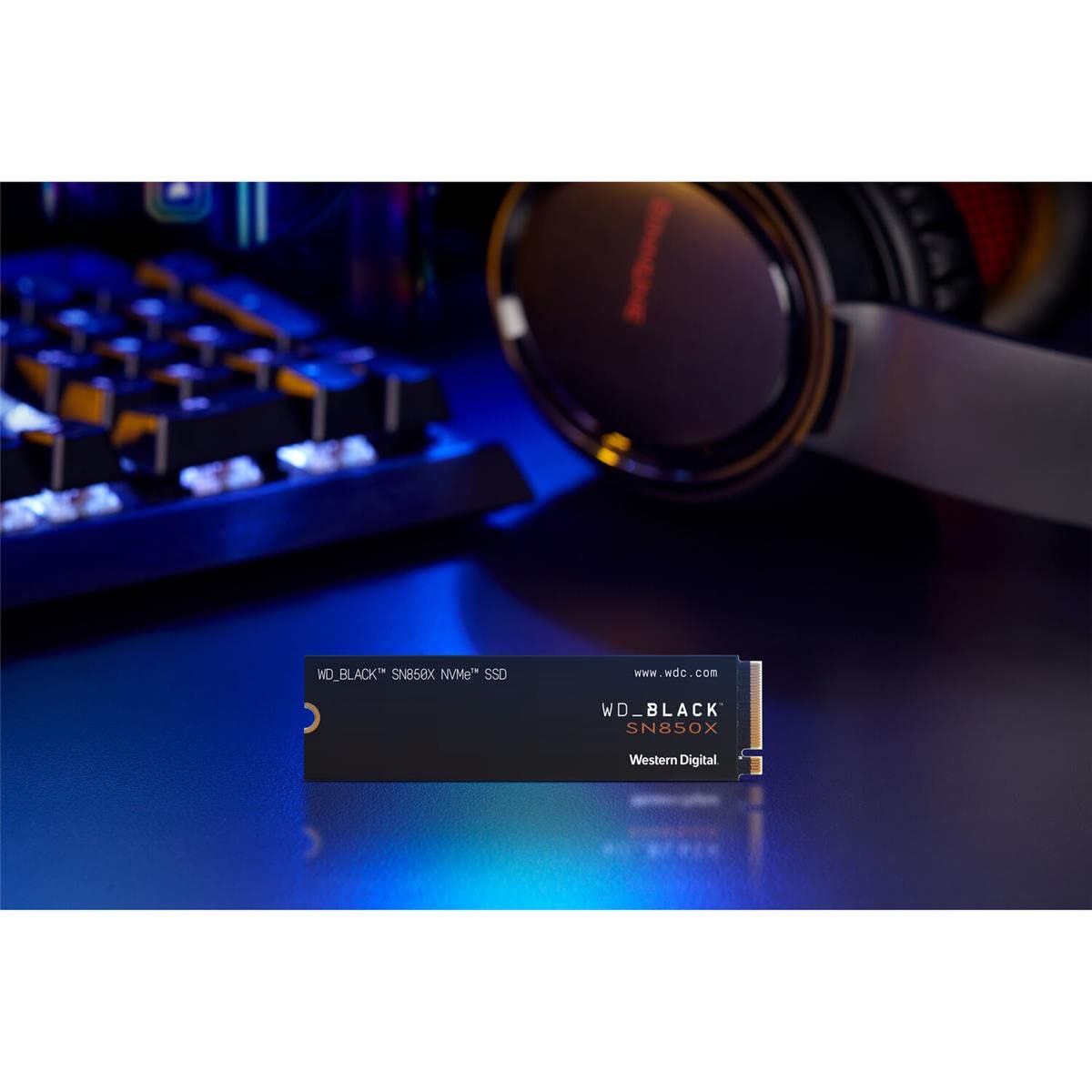 WD_BLACK Western Digital SN850X NVMe 4TB, Upto 7300MB/s R, 6600MB/s W, 5Y Warranty, PCIe Gen 3 NVMe M.2 (2280), Gaming Storage, Internal Solid State Drive (SSD) (WDS400T2X0E)