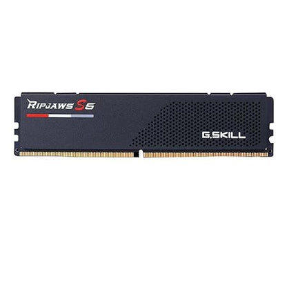 G.Skill Ripjaws S5 (Intel XMP) 16GB (1 x 16GB) DDR5 5600 CL 40-40-40-89 1.20V Desktop Memory RAM F5-5600J4040C16GX1-RS5K (Black)