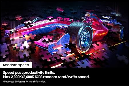 Samsung SSD 9100 PRO 4TB, PCIe 5.0x4 M.2 2280, Seq. Read Speeds Up to 14,800MB/s, Best for AI Computing, Gaming, and Heavy Duty Workstations (MZ VAP4T0B)