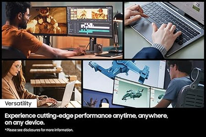 Samsung SSD 9100 PRO 4TB, PCIe 5.0x4 M.2 2280, Seq. Read Speeds Up to 14,800MB/s, Best for AI Computing, Gaming, and Heavy Duty Workstations (MZ VAP4T0B)