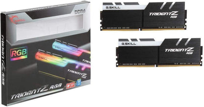 G.SKILL Trident Z RGB 16GB (2 * 8GB) DDR4 3200 MHz CL16-18-18-38 1.35V Desktop Memory RAM - F4-3200C16D-16GTZR