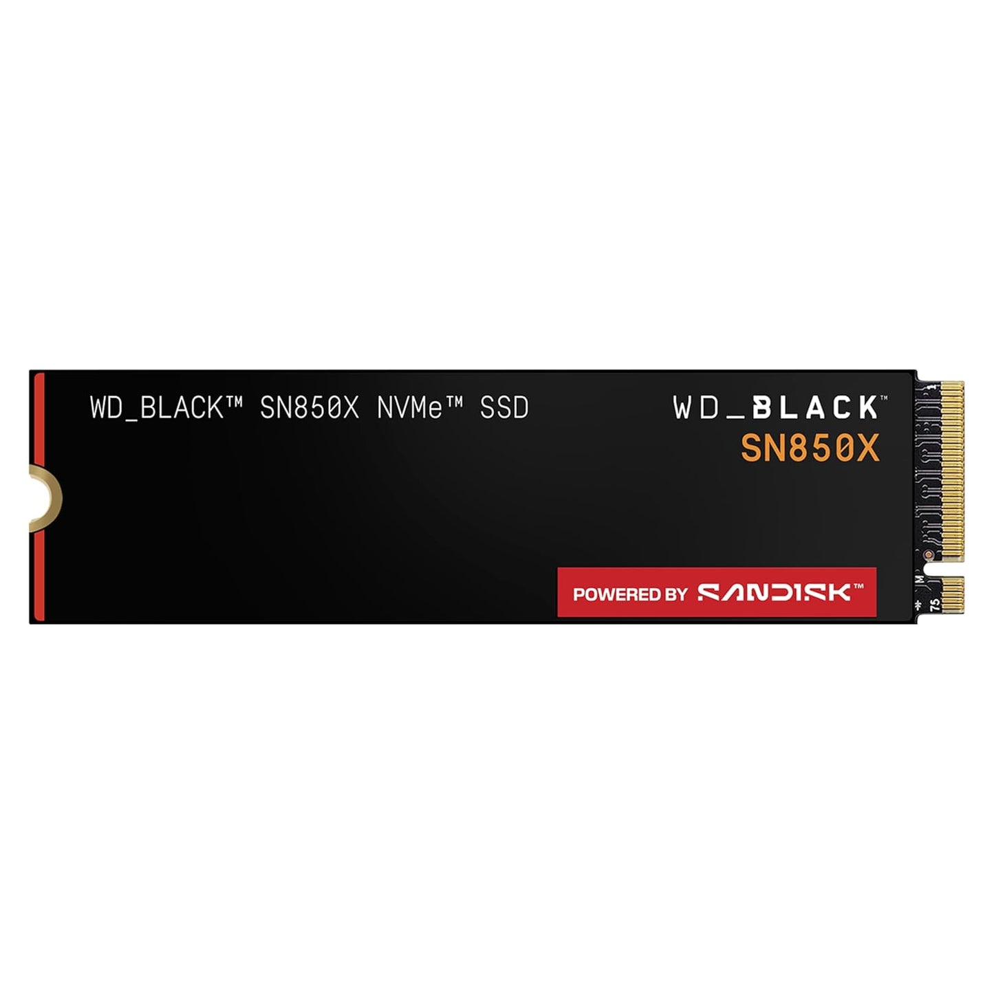 WD_BLACK Western Digital SN850X NVMe 4TB, Upto 7300MB/s R, 6600MB/s W, 5Y Warranty, PCIe Gen 3 NVMe M.2 (2280), Gaming Storage, Internal Solid State Drive (SSD) (WDS400T2X0E)