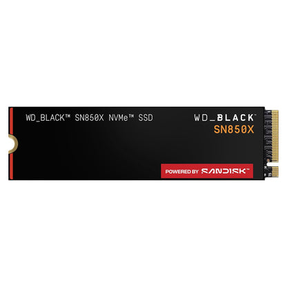 WD_BLACK Western Digital SN850X NVMe 4TB, Upto 7300MB/s R, 6600MB/s W, 5Y Warranty, PCIe Gen 3 NVMe M.2 (2280), Gaming Storage, Internal Solid State Drive (SSD) (WDS400T2X0E)