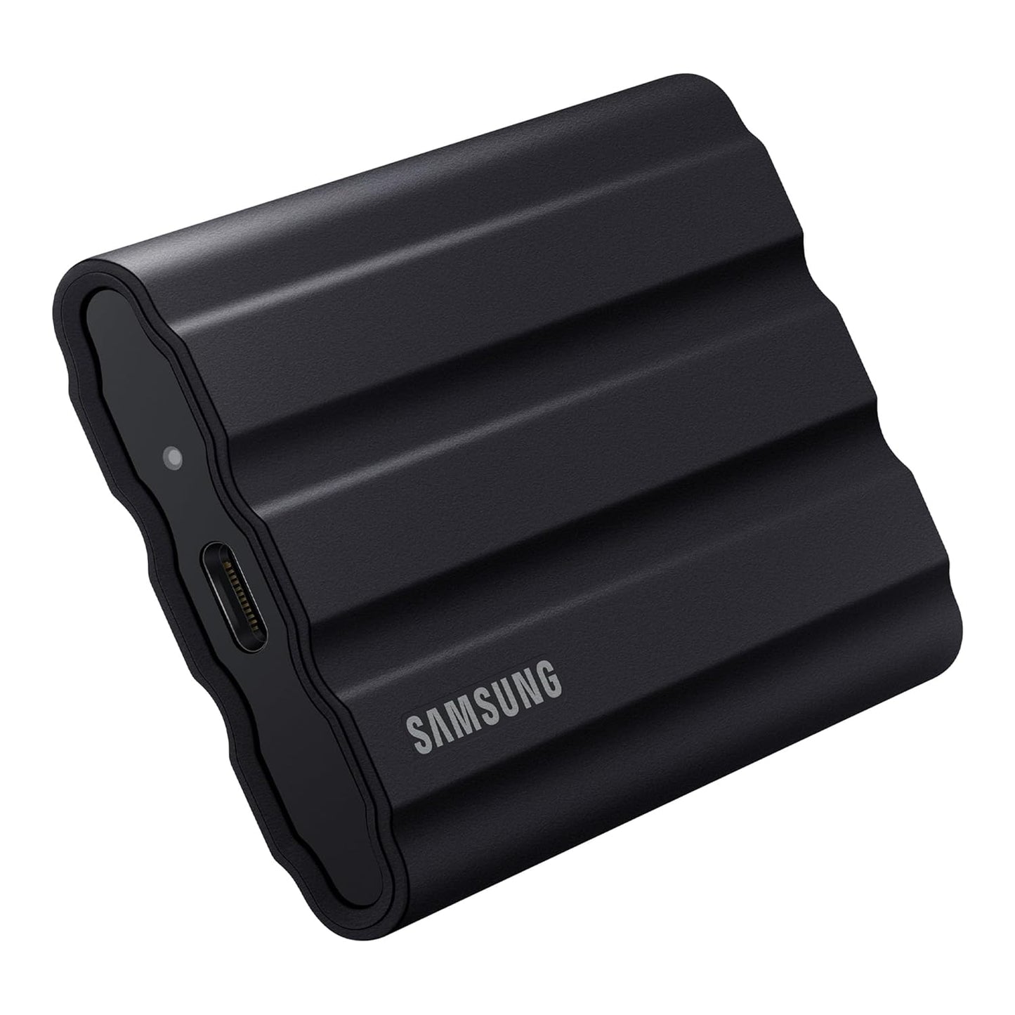 Samsung T7 Shield Portable SSD 1TB, USB 3.2 Gen2 External SSD, Up to 1,050MB/s, Rugged, IP65 Water & Dust Resistant, for Photographers, Content Creators and Gaming, Mac Compatible, MU-PE1T0S, Black