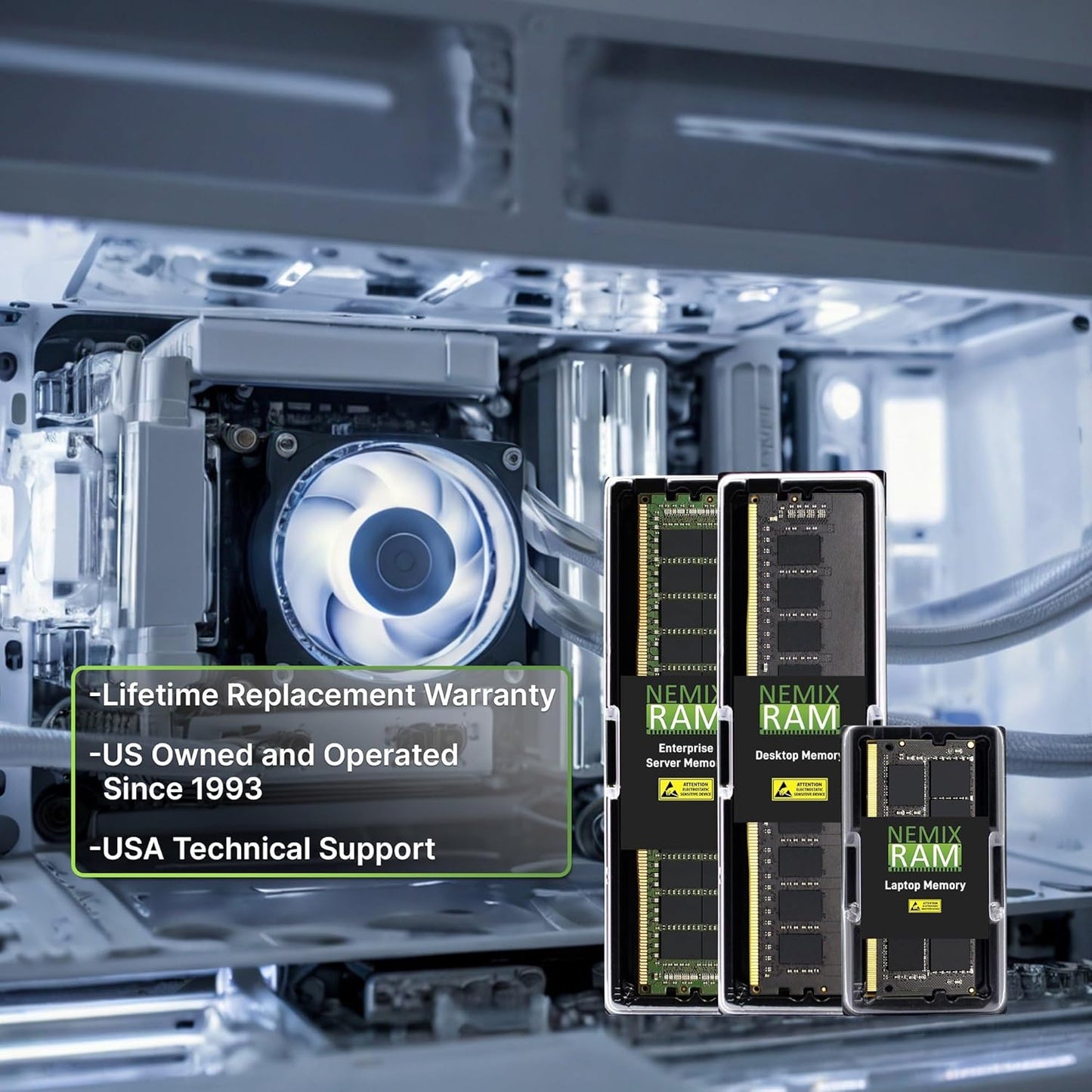 NEMIX RAM 16GB (1X16GB) DDR5 5200MHz PC5-41600 1Rx8 1.1V CL44 262-PIN Non-ECC Unbuffered SODIMM Laptop PC Memory