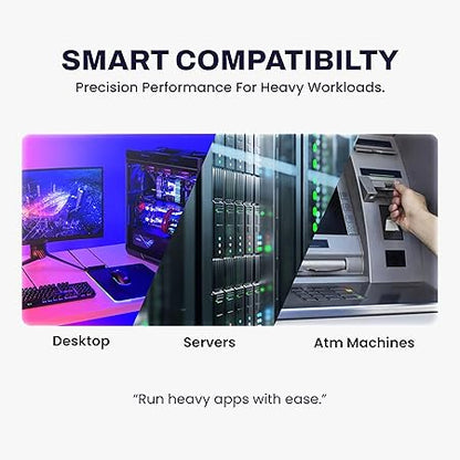 EVM 32GB DDR4 Desktop RAM 2666MHz - Update Your Desktop's Performance - CL15 Latency - Compatible with Intel, AMD, and Mac Systems - 10 Years Warranty (EVMT32G2666U88P)