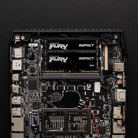 Kingston Fury Impact 32GB 3200MHz DDR4 CL20 Laptop Memory Single Stick KF432S20IB/32 Black