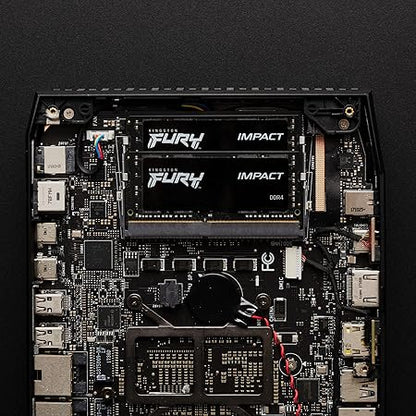 Kingston Fury Impact 32GB 3200MHz DDR4 CL20 Laptop Memory Single Stick KF432S20IB/32 Black